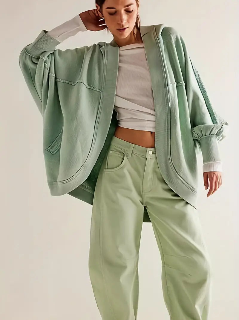 Women'S Open Front Cardigan Lightweight Long Sleeve Cardigan Casual Outwear Fall Winter Outfits Clothes Jackets